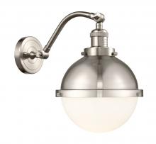 Innovations Lighting 515-1W-SN-HFS-81-SN - Hampden - 1 Light - 9 inch - Brushed Satin Nickel - Adjustable Sconce