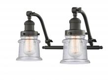 Innovations Lighting 515-2W-OB-G184S - Canton - 2 Light - 18 inch - Oil Rubbed Bronze - Bath Vanity Light