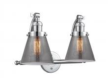 Innovations Lighting 515-2W-PC-G63 - Cone - 2 Light - 18 inch - Polished Chrome - Bath Vanity Light