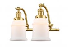 Innovations Lighting 515-2W-SG-G181 - Canton - 2 Light - 18 inch - Satin Gold - Bath Vanity Light