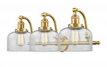 Innovations Lighting 515-3W-SG-G72 - Bell - 3 Light - 28 inch - Satin Gold - Bath Vanity Light