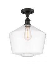 Innovations Lighting 516-1C-OB-G652-12 - Cindyrella - 1 Light - 12 inch - Oil Rubbed Bronze - Semi-Flush Mount