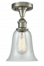 Innovations Lighting 516-1C-SN-G2812 - Hanover - 1 Light - 6 inch - Brushed Satin Nickel - Flush Mount