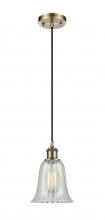 Innovations Lighting 516-1P-AB-G2811 - Hanover - 1 Light - 6 inch - Antique Brass - Cord hung - Mini Pendant