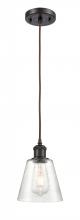 Innovations Lighting 516-1P-OB-G454 - Caton - 1 Light - 5 inch - Oil Rubbed Bronze - Cord hung - Mini Pendant