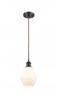Innovations Lighting 516-1P-OB-G651-6 - Cindyrella - 1 Light - 6 inch - Oil Rubbed Bronze - Cord hung - Mini Pendant