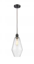 Innovations Lighting 516-1P-OB-G654-7 - Cindyrella - 1 Light - 7 inch - Oil Rubbed Bronze - Cord hung - Mini Pendant