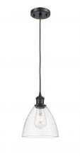 Innovations Lighting 516-1P-OB-GBD-752 - Bristol - 1 Light - 8 inch - Oil Rubbed Bronze - Cord hung - Mini Pendant