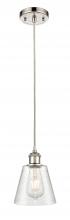 Innovations Lighting 516-1P-PN-G454 - Caton - 1 Light - 5 inch - Polished Nickel - Cord hung - Mini Pendant