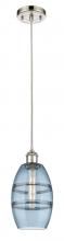 Innovations Lighting 516-1P-PN-G557-6BL - Vaz - 1 Light - 6 inch - Polished Nickel - Cord hung - Mini Pendant