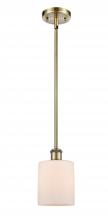 Innovations Lighting 516-1S-AB-G111 - Cobbleskill - 1 Light - 5 inch - Antique Brass - Mini Pendant