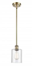 Innovations Lighting 516-1S-AB-G112 - Cobbleskill - 1 Light - 5 inch - Antique Brass - Mini Pendant