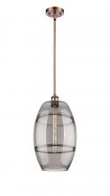 Innovations Lighting 516-1S-AC-G557-10SM - Vaz - 1 Light - 10 inch - Antique Copper - Mini Pendant