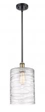 Innovations Lighting 516-1S-BAB-G1113-L - Cobbleskill - 1 Light - 9 inch - Black Antique Brass - Mini Pendant