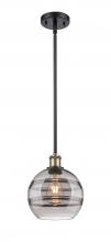 Innovations Lighting 516-1S-BAB-G556-8SM - Rochester - 1 Light - 8 inch - Black Antique Brass - Mini Pendant