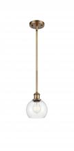 Innovations Lighting 516-1S-BB-G122-6 - Athens - 1 Light - 6 inch - Brushed Brass - Mini Pendant