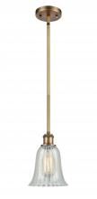 Innovations Lighting 516-1S-BB-G2811 - Hanover - 1 Light - 6 inch - Brushed Brass - Mini Pendant