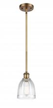 Innovations Lighting 516-1S-BB-G442 - Brookfield - 1 Light - 6 inch - Brushed Brass - Mini Pendant
