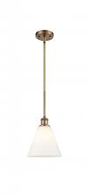 Innovations Lighting 516-1S-BB-GBC-81 - Berkshire - 1 Light - 8 inch - Brushed Brass - Mini Pendant