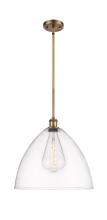 Innovations Lighting 516-1S-BB-GBD-162 - Bristol - 1 Light - 16 inch - Brushed Brass - Pendant