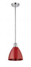 Innovations Lighting 516-1S-PC-MBD-75-RD - Plymouth - 1 Light - 8 inch - Polished Chrome - Pendant