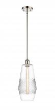  516-1S-PN-G682-7 - Windham - 1 Light - 7 inch - Polished Nickel - Mini Pendant