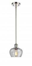 Innovations Lighting 516-1S-PN-G92 - Fenton - 1 Light - 7 inch - Polished Nickel - Mini Pendant