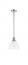 Innovations Lighting 516-1S-PN-GBD-752 - Bristol - 1 Light - 8 inch - Polished Nickel - Mini Pendant