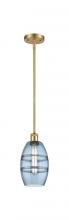 Innovations Lighting 516-1S-SG-G557-6BL - Vaz - 1 Light - 6 inch - Satin Gold - Mini Pendant