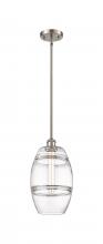 Innovations Lighting 516-1S-SN-G557-8CL - Vaz - 1 Light - 8 inch - Brushed Satin Nickel - Mini Pendant