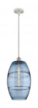 Innovations Lighting 516-1S-WPC-G557-10BL - Vaz - 1 Light - 10 inch - White Polished Chrome - Mini Pendant