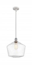 Innovations Lighting 516-1S-WPC-G654-12 - Cindyrella - 1 Light - 12 inch - White Polished Chrome - Mini Pendant