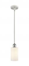 Innovations Lighting 516-1S-WPC-G801 - Clymer - 1 Light - 4 inch - White Polished Chrome - Mini Pendant