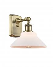 Innovations Lighting 516-1W-AB-G131-LED - Orwell - 1 Light - 8 inch - Antique Brass - Sconce