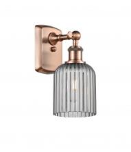 Innovations Lighting 516-1W-AC-G559-5SM - Bridal Veil - 1 Light - 5 inch - Antique Copper - Sconce