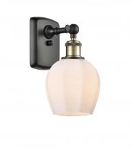 Innovations Lighting 516-1W-BAB-G461-6-LED - Norfolk - 1 Light - 6 inch - Black Antique Brass - Sconce