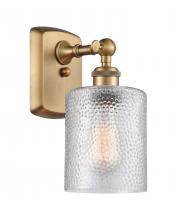 Innovations Lighting 516-1W-BB-G112 - Cobbleskill - 1 Light - 5 inch - Brushed Brass - Sconce