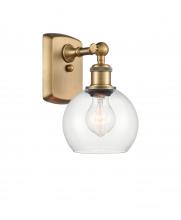 Innovations Lighting 516-1W-BB-G122-6 - Athens - 1 Light - 6 inch - Brushed Brass - Sconce