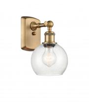 Innovations Lighting 516-1W-BB-G124-6 - Athens - 1 Light - 6 inch - Brushed Brass - Sconce