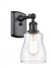 Innovations Lighting 516-1W-BK-G392 - Ellery - 1 Light - 5 inch - Matte Black - Sconce