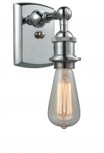 Innovations Lighting 516-1W-PC - Bare Bulb - 1 Light - 5 inch - Polished Chrome - Sconce
