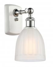 Innovations Lighting 516-1W-WPC-G441 - Brookfield - 1 Light - 6 inch - White Polished Chrome - Sconce