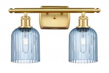 Innovations Lighting 516-2W-SG-G559-5BL - Bridal Veil - 2 Light - 15 inch - Satin Gold - Bath Vanity Light