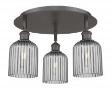 Innovations Lighting 516-3C-OB-G559-5SM - Bridal Veil - 3 Light - 17 inch - Oil Rubbed Bronze - Flush Mount