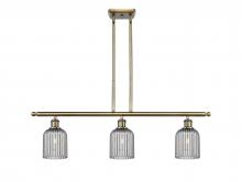 Innovations Lighting 516-3I-AB-G559-5SM - Bridal Veil - 3 Light - 36 inch - Antique Brass - Cord hung - Island Light