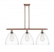 Innovations Lighting 516-3I-AC-GBD-122 - Bristol - 3 Light - 39 inch - Antique Copper - Cord hung - Island Light