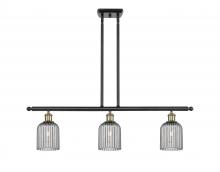 Innovations Lighting 516-3I-BAB-G559-5SM - Bridal Veil - 3 Light - 36 inch - Black Antique Brass - Cord hung - Island Light