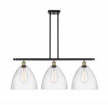 Innovations Lighting 516-3I-BAB-GBD-124 - Bristol - 3 Light - 39 inch - Black Antique Brass - Cord hung - Island Light