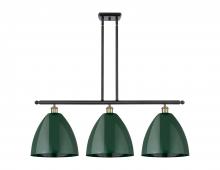 Innovations Lighting 516-3I-BAB-MBD-12-GR - Plymouth - 3 Light - 39 inch - Black Antique Brass - Cord hung - Island Light