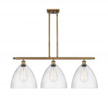 Innovations Lighting 516-3I-BB-GBD-124 - Bristol - 3 Light - 39 inch - Brushed Brass - Cord hung - Island Light